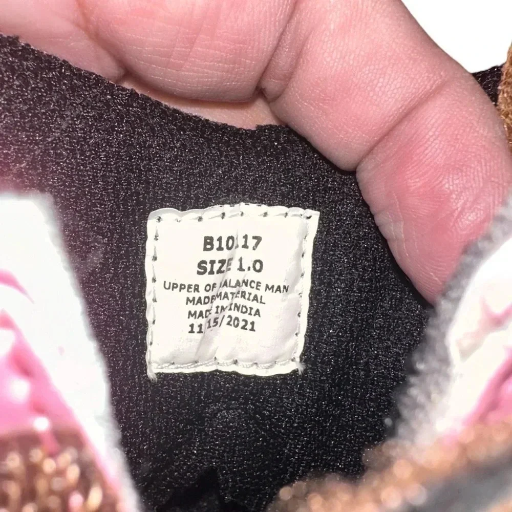 NWT Lil Boot Barn Pink Star Cowboy Boots Size 1 - Picture 6 of 7